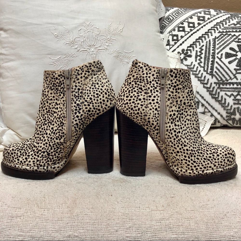 Jeffrey Campbell Boots/Booties Spotted Pony Hair